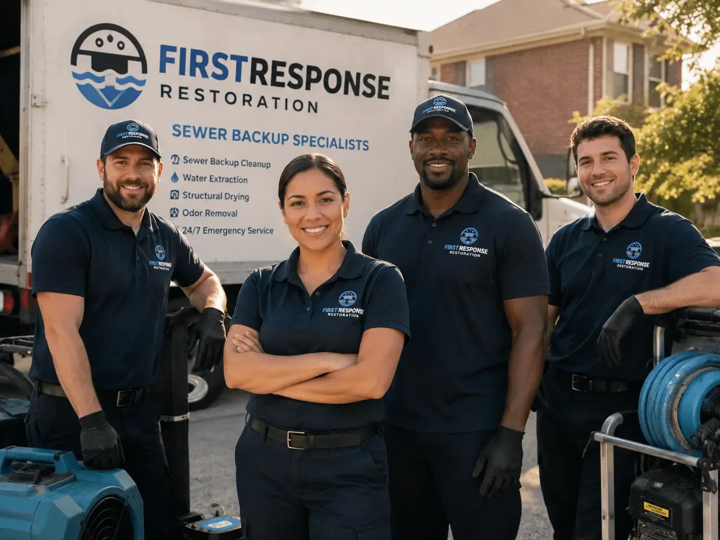 FirstResponse Restoration serving Points, WV